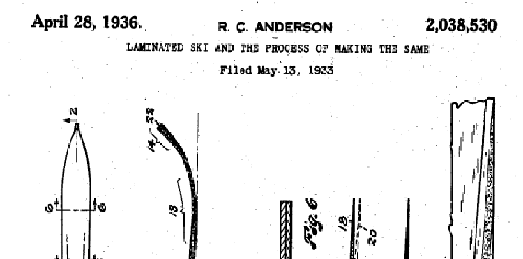 Wooden Cross Country Skis