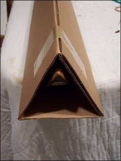 Wooden Cross Country Skis Step 5 Cut One Corner Of The Square Box And Tuck 4th Side Into To Make A Triangular Slip Skis With Points